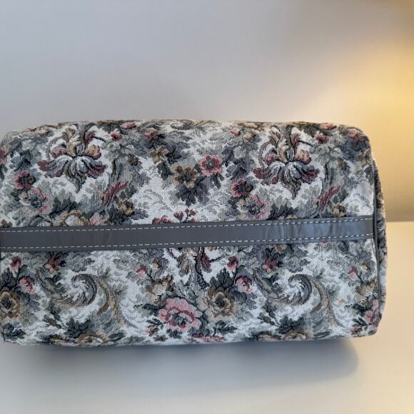 French Luggage (Louis Vuitton) Grey Rose Tapestry Speedy Satchel L/N Very Rare - Picture 8 of 10